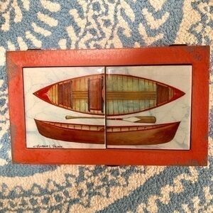 Distressed Boat Jewelry Box